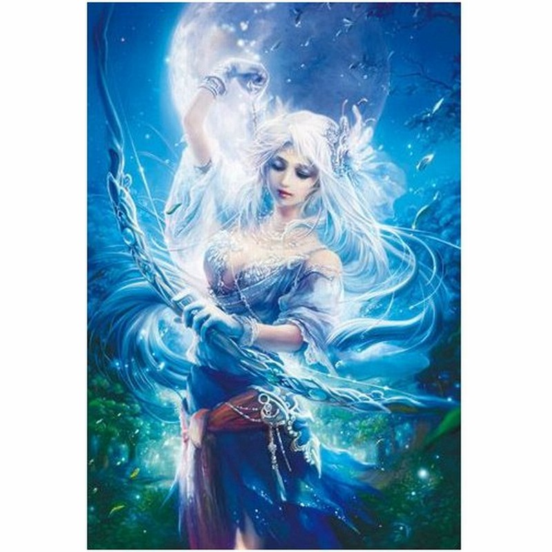 ジグソーパズル 1000ピースマイクロ 深泉万葉 月の女神 アルテミス M81 817 通販 Lineポイント最大0 5 Get Lineショッピング