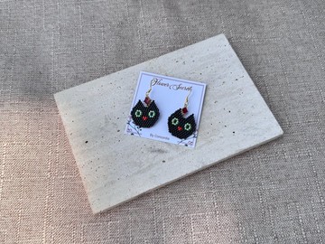 240224 miyuki 串珠 耳環 萬聖節限定