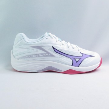Mizuno V1GC237020 THUNDER BLADE Z 女排球鞋 輕量 白x紫【iSport愛運動】