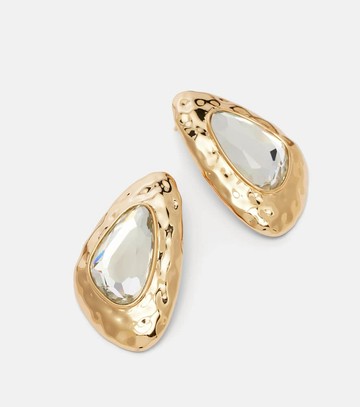 Self-Portrait Crystal-embellished earrings