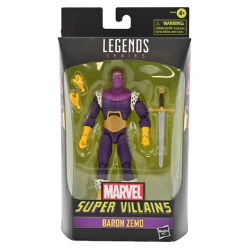 Hasbro 孩之寶 Marvel 漫威 6吋 齊莫男爵  1個