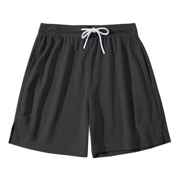 美式夏季潮流中褲扎染短褲寬鬆裝運動褲五分褲男款五分ins休閒純棉斜紋布工裝短褲 大口袋魔鬼氈設計百搭抽繩 工作男生短褲
