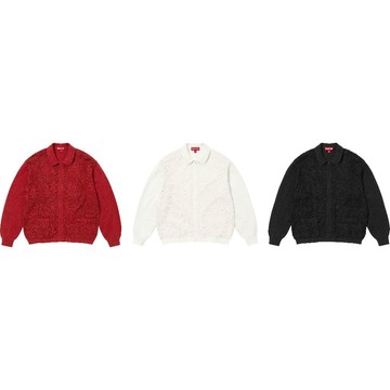 AirRoom 正品現貨 2025SS Supreme Crochet Zip Up Cardigan 毛衣 針織 外套
