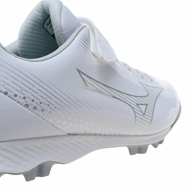 MIZUNO野球スパイク ジュニア ポイント ウエーブレボJr. 11GP222201ホワイト 通販 LINEポイント最大1.0%GET  LINEショッピング