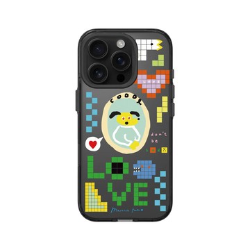 iPhone 16 Pro Clear (相機按鈕) 酷墨灰 - MacaronToe 馬卡龍腳趾 - 陪我玩 Play With Me