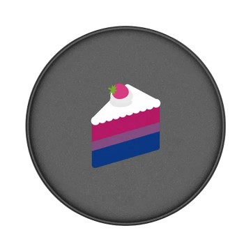 GRIP O (MagSafe 兼容） 黑 - PRIDE 2024: Love in All Forms - 品嚐驕傲的滋味（雙性戀旗）