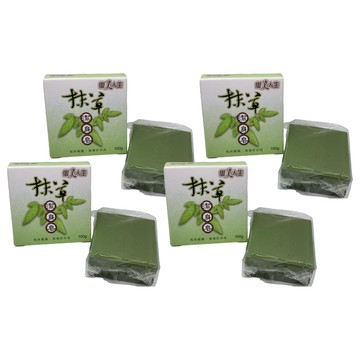 御美人生 抹草潔身皂  100g  4個