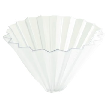 ORIGAMI Coffee 樹脂濾杯M (透明) AS樹脂 (不含BPA) 日本產地  M(142 x 87mm)  1個  無容量