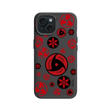 iPhone 15 SolidX 黑 - 火影忍者 Naruto - 血繼限界-寫輪眼