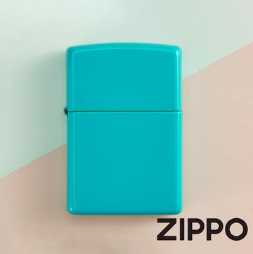 【ZIPPO】ZIPPO 49454 淺綠松石色(素面)防風打火機