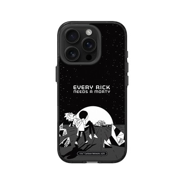 iPhone 16 Pro Clear (相機按鈕) 酷墨灰 - 瑞克和莫蒂 Rick and Morty - Every Rick Needs a Morty