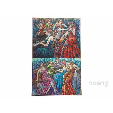 繽紛樂章_拼圖_2x500片