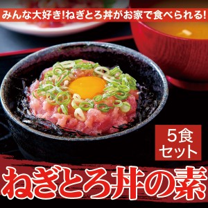 みんな大好き ねぎとろ(まぐろすき身)の素 (400g (1パック80g×5セット)) (NK00000040)