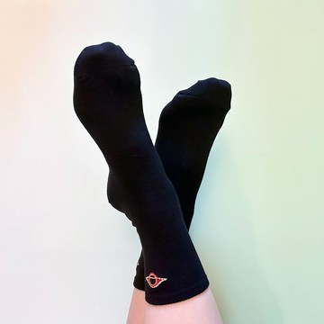 台灣製造 Coolmax頂級機能襪 黑洞 99%抑菌除臭 襪子 22-30cm