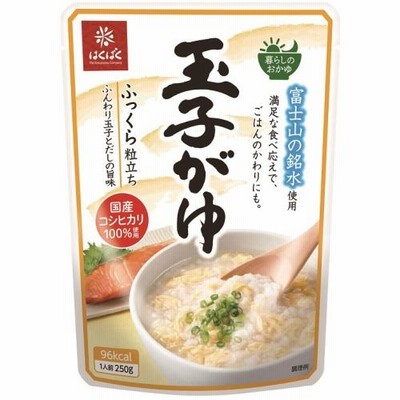 はくばく　暮らしのおかゆ　玉子がゆ　250g