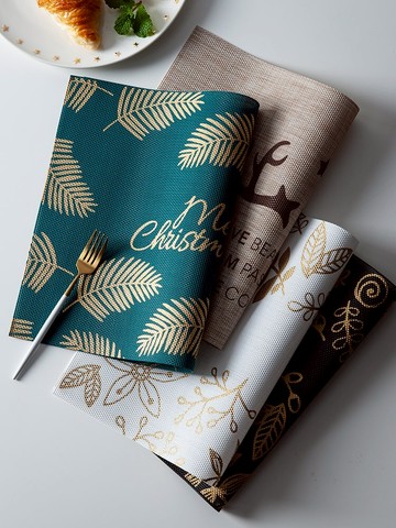 隔熱墊家用PVC防燙防水防油日式少女碗墊子西餐桌墊北歐ins風鍋墊