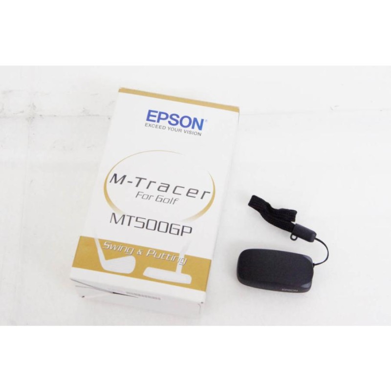 中古 EPSONエプソン 新世代スイング解析システム エム・トレーサー M-Tracer For Golf MT500GP パッティング解析対応 |  LINEブランドカタログ