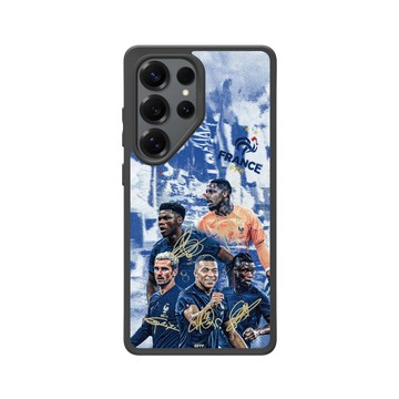Galaxy S25 Ultra SolidSuit 黑 - FFF - France National team - Signatures 1