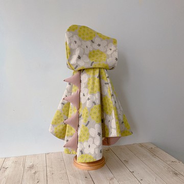 島森家 / 恐龍斗篷  / 恐龍上花藝課