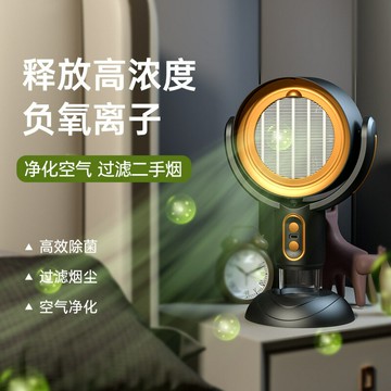 新款迷你桌面油煙機便攜式大吸力免打孔火鍋烤肉露營伴侶家用吊掛 雙11全館免運