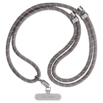 CASETiFY 織繩手機背帶 8mm 附墊片  1個  深炭灰