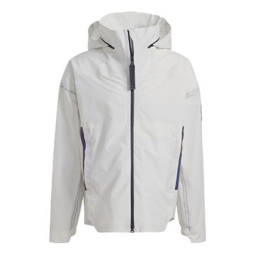 adidas Myshelter R.r Outdoor Yuyu Technology Hooded Jacket Coat White