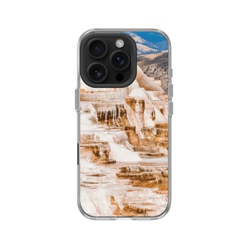 iPhone 16 Pro Clear Case（相機按鈕） 透明 - LOOK！多看我一眼 LOOK! Nature Seeks Attention - 大自然的傑作（黃石國家公園）