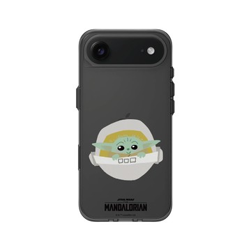 iPhone Air Clear (相機按鈕) 酷墨灰 - Star Wars - The Mandalorian - 曼達洛人 - 可愛古古