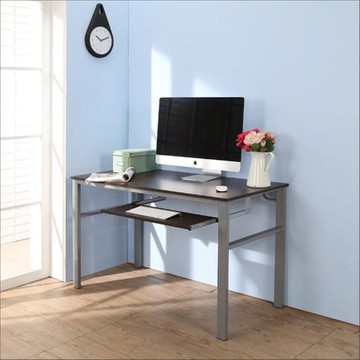 BuyJM低甲醛防潑水80公分單鍵盤穩重電腦桌/書桌