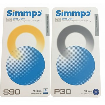 【Simmpo】P-90 iPhone 17 防窺抗藍光舒視保護貼 抗藍光舒視保護貼 防窺 螢幕貼 玻璃貼 保護貼