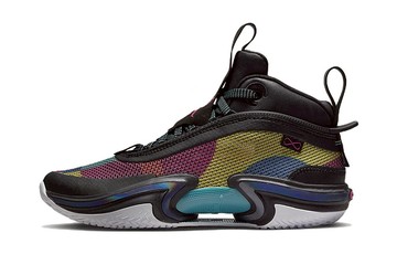 JORDAN 36 BLACK MULTI-COLOR GS