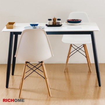 RICHOME 仿大理石板餐桌 大桌面 工作桌 桌子CZ1217273G