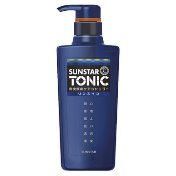 SUNSTAR 三詩達 TONIC 本體 藍色清爽 頭皮二合一洗髮精  460ml  1瓶