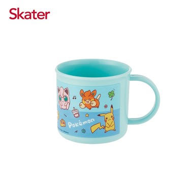 日本 SKATER - 銀離子小牛奶杯-寶可夢帕底亞藍-200ml