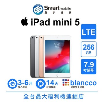 Apple iPad mini 5 256GB 7.9吋 LTE (2019) 二手機 中古機 福利品 創宇通訊