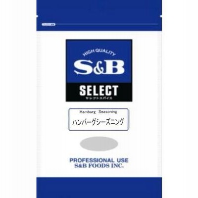ＳＢ セレクト ハンバーグシーズニング袋Ｄ 500g エスビー食品