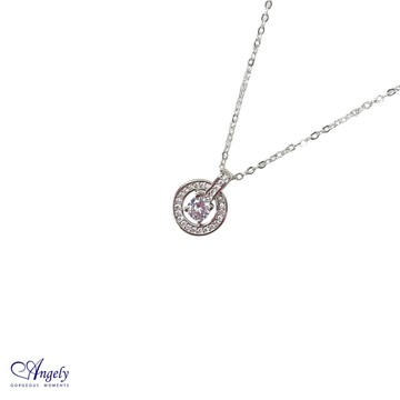 【Angely飾品】閃耀輕奢晶鑽項鍊｜氣質 精緻 獨特