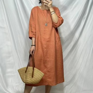 日系亞麻洋裝945473