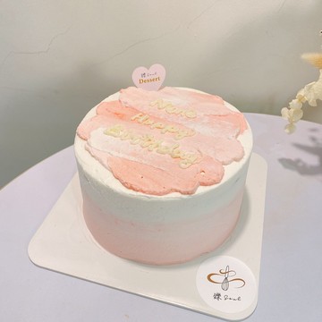 少女漸層蛋糕 客製化蛋糕 漸層設計 生日蛋糕 鑠甜點 紀念日