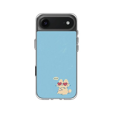 iPhone Air Clear Case（相機按鈕） 透明 - Jazlynn - 酷貓咪