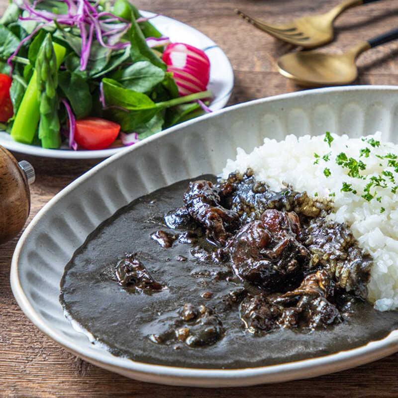 宮崎牛スジ濃厚黒カレー