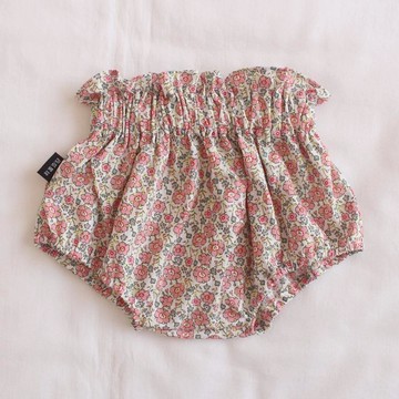 Mini baby🌷現貨🌷73~100cm童裝 兒童短褲 女童短褲 中小童 面包褲 花苞褲 碎花