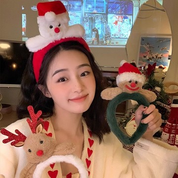 【芽米栗】最快隔日到 聖誕髮箍 聖誕節髮箍 聖誕樹 聖誕頭飾 鹿角髮箍 聖誕節頭飾 聖誕節裝扮 聖誕節髮 派對造型 頭飾
