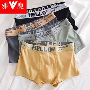 青少年初中高中男大童13歲15歲發育期內褲男孩學生純棉抗菌平角褲