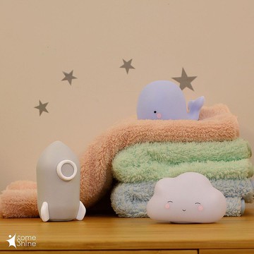 【戲水優惠組】SomeShine有亮點//鯨魚+火箭+雲朵