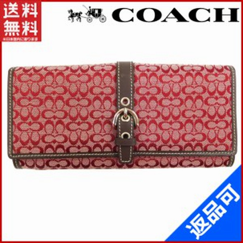 コーチ 財布 Coach 長財布 チェリー 即納 中古 X161 通販 Lineポイント最大1 0 Get Lineショッピング