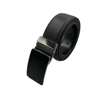 黑色皮質釦式皮帶頭 | 3110905099