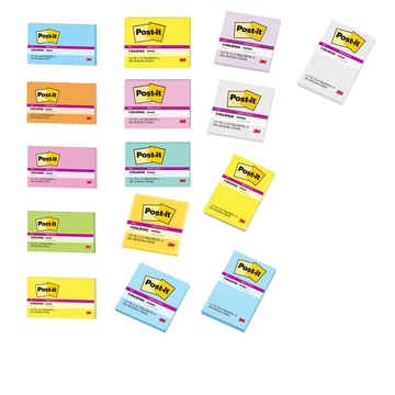 3M Post-it利貼狠黏便條紙 備忘錄 便利貼/655S/657S/633S/632S｜Officepro總務倉庫