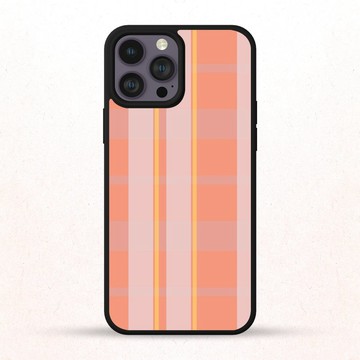 可愛格紋圖案 12 吋 iPhone 手機殼 三星手機殼