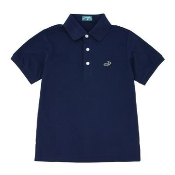 Crocodile Junior 小鱷魚童裝- 鱷魚冰絲POLO衫-藍色   ( 851102-05 大碼款)